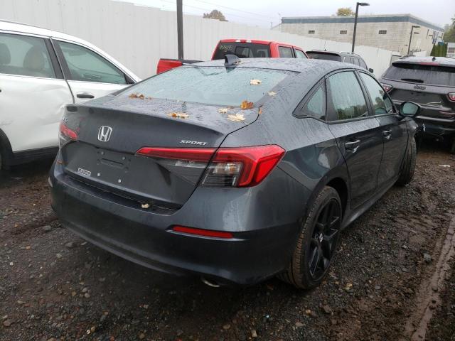 2HGFE2F53NH583002 - 2022 HONDA CIVIC SPOR 黑色 照片 4