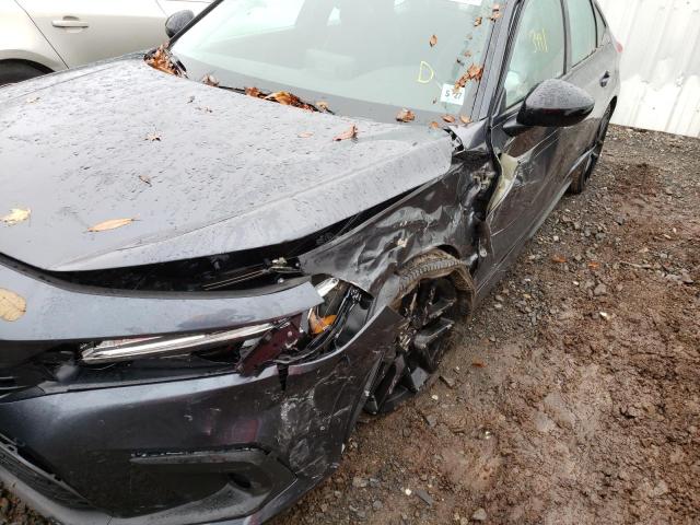 2HGFE2F53NH583002 - 2022 HONDA CIVIC SPOR 黑色 照片 9