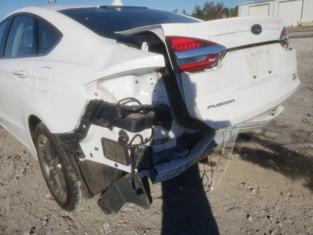 3FA6P0CD6LR206468 - 2020 FORD FUSION SEL WHITE photo 9