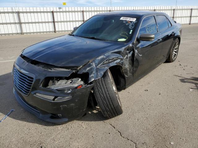 2C3CCADT4DH682725 - 2013 CHRYSLER 300C VARVA BLACK photo 2