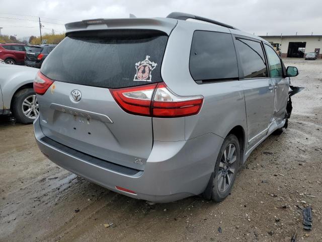 5TDJZ3DCXJS204707 - 2018 TOYOTA SIENNA LE SILVER photo 4