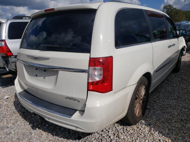 2C4RC1GG4DR531785 - 2013 CHRYSLER TOWN & COU WHITE photo 4