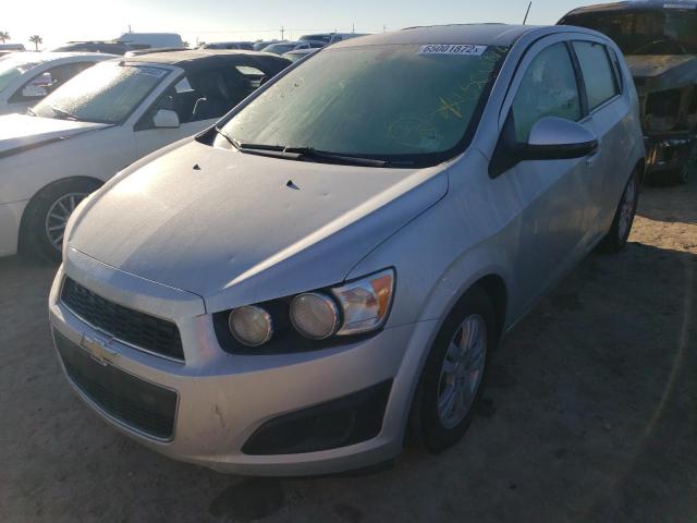 1G1JC6SH8G4153514 - 2016 CHEVROLET SONIC LT SILVER photo 2