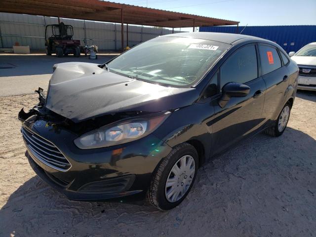 3FADP4AJ2FM110264 - 2015 FORD FIESTA S BLACK photo 2