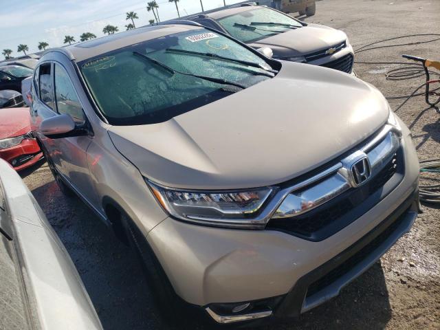 5J6RW2H95JL022414 - 2018 HONDA CR-V TOURI TAN photo 1