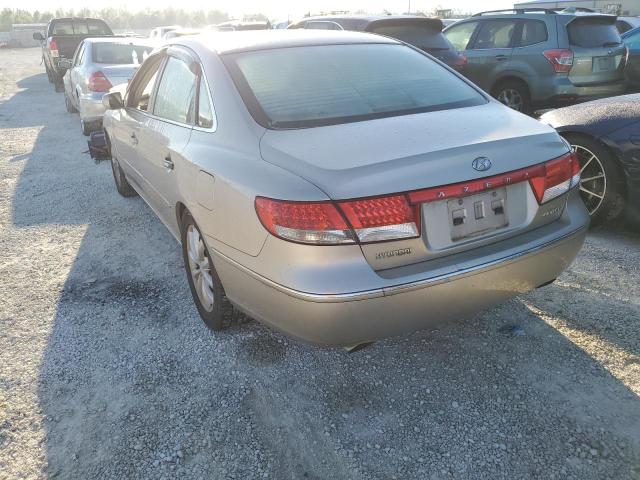 KMHFC46F56A079460 - 2006 HYUNDAI AZERA SE BEIGE photo 3