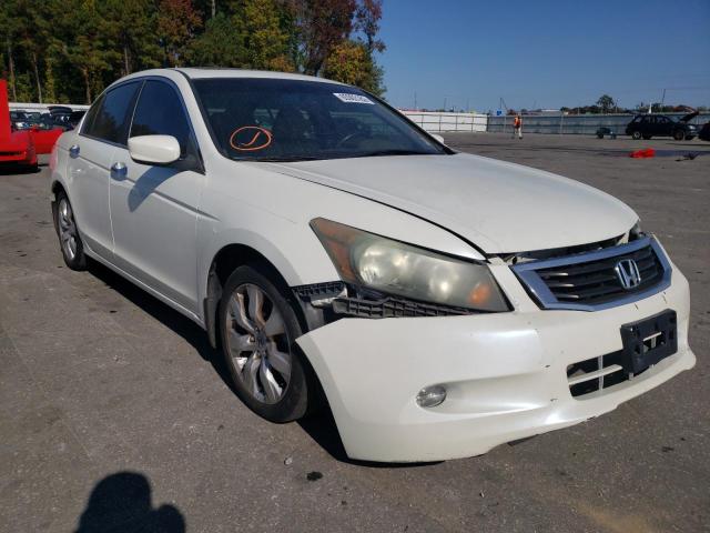 1HGCP36808A017380 - 2008 HONDA ACCORD EXL WHITE photo 1