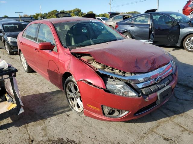 3FAHP0HG6CR430464 - 2012 FORD FUSION SE RED photo 1