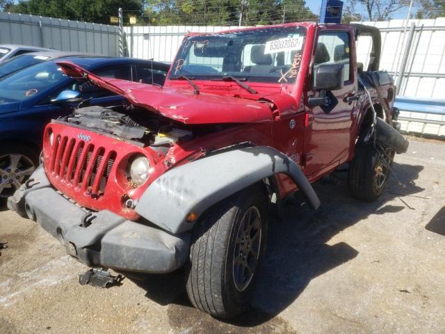 1C4AJWAG7CL166373 - 2012 JEEP WRANGLER S WHITE photo 2