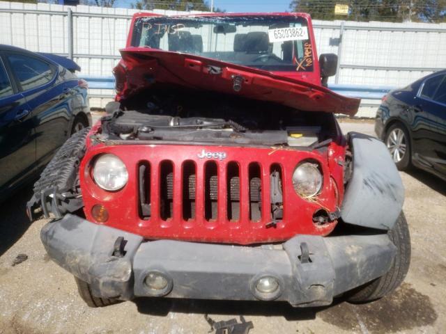 1C4AJWAG7CL166373 - 2012 JEEP WRANGLER S WHITE photo 9