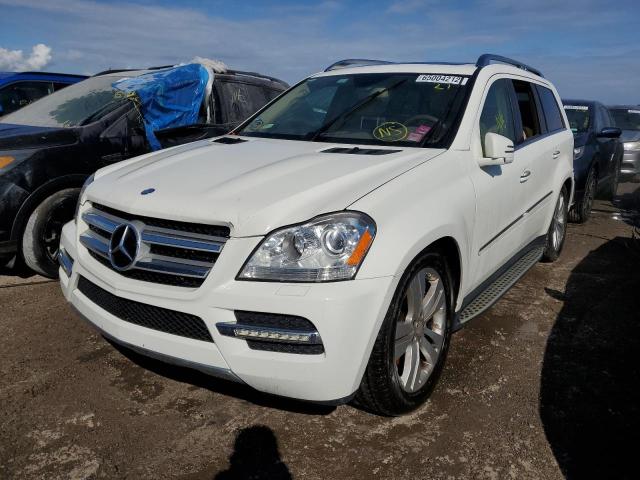 4JGBF7BE9CA777246 - 2012 MERCEDES-BENZ GL-CLASS G WHITE photo 2