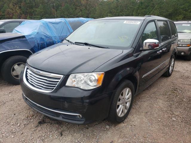 2C4RC1GG1FR655743 - 2015 CHRYSLER TOWN & COU BLACK photo 2