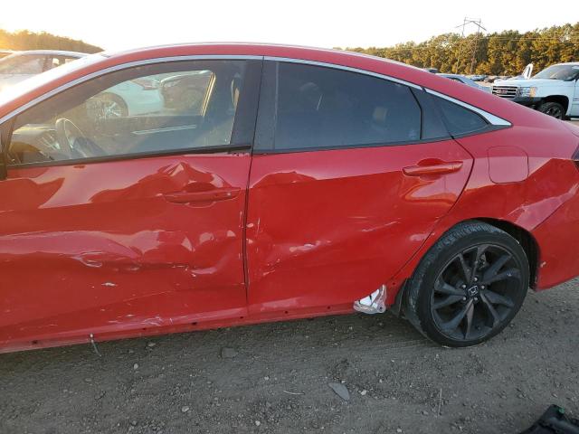 2HGFC2E87LH559073 - 2020 HONDA CIVIC SPOR 红色 照片 9