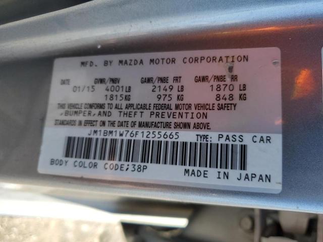 JM1BM1W76F1255665 - 2015 MAZDA 3 GRAND TO SILVER photo 10