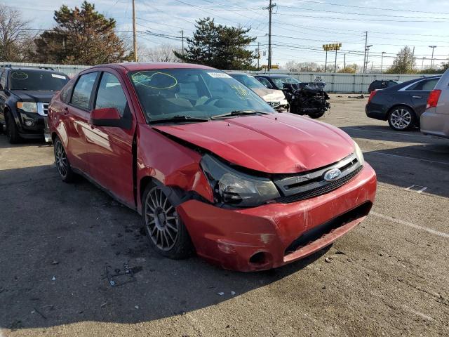 1FAHP3GN6BW184206 - 2011 FORD FOCUS SES RED photo 1