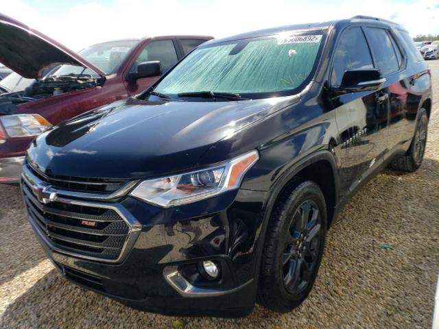 1GNERJKW1KJ307880 - 2019 CHEVROLET TRAVERSE R BLACK photo 2