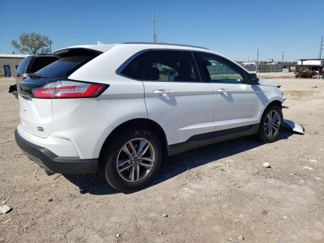 2FMPK4J98LBA46185 - 2020 FORD EDGE SEL WHITE photo 4