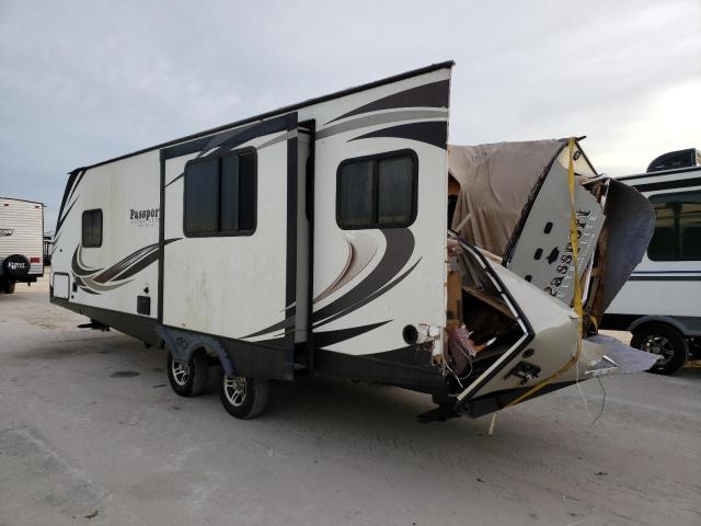4YDT2522XJT413012 - 2018 KEYSTONE PASSPORT თეთრი ფოტო 3
