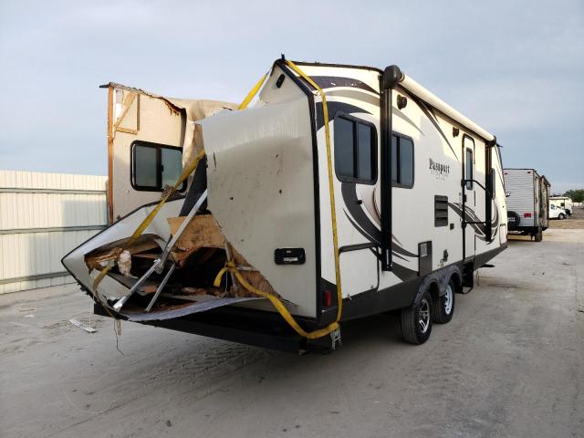 4YDT2522XJT413012 - 2018 KEYSTONE PASSPORT თეთრი ფოტო 4