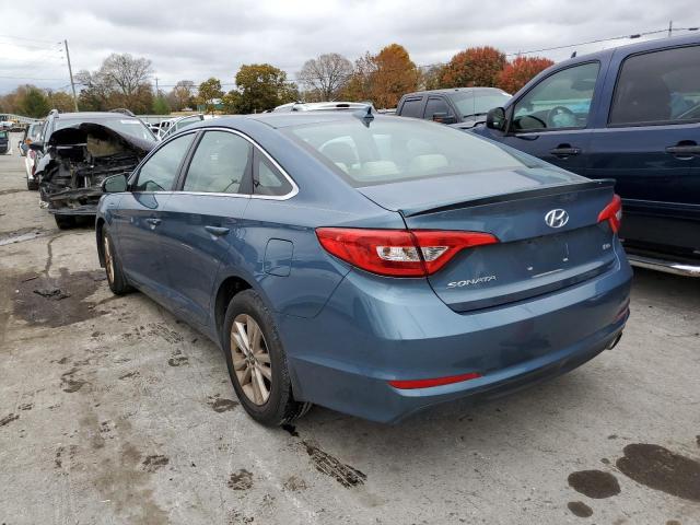 5NPE24AA6FH162807 - 2015 HYUNDAI SONATA ECO BLUE photo 3