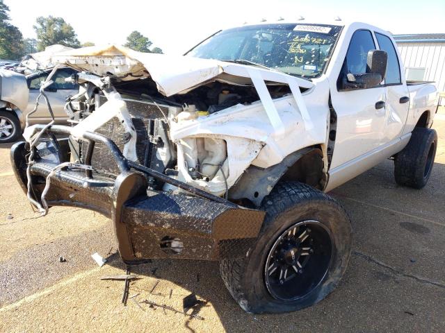 1D7KS28A27J600721 - 2007 DODGE RAM 2500 S WHITE photo 2