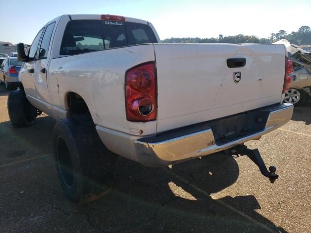 1D7KS28A27J600721 - 2007 DODGE RAM 2500 S WHITE photo 3