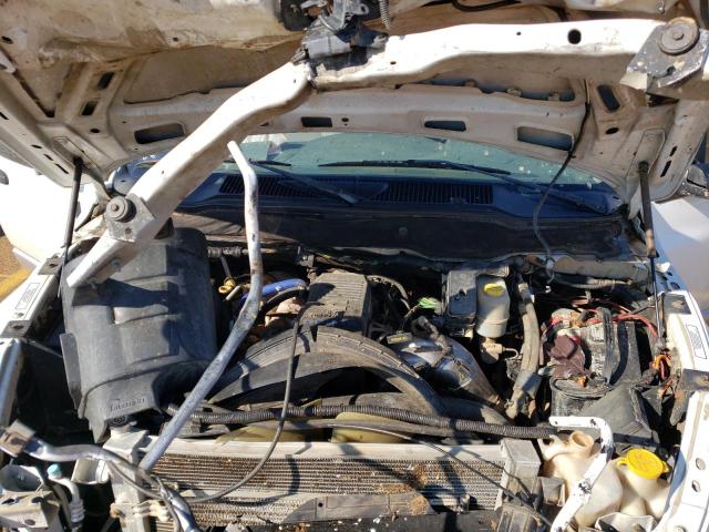 1D7KS28A27J600721 - 2007 DODGE RAM 2500 S WHITE photo 7