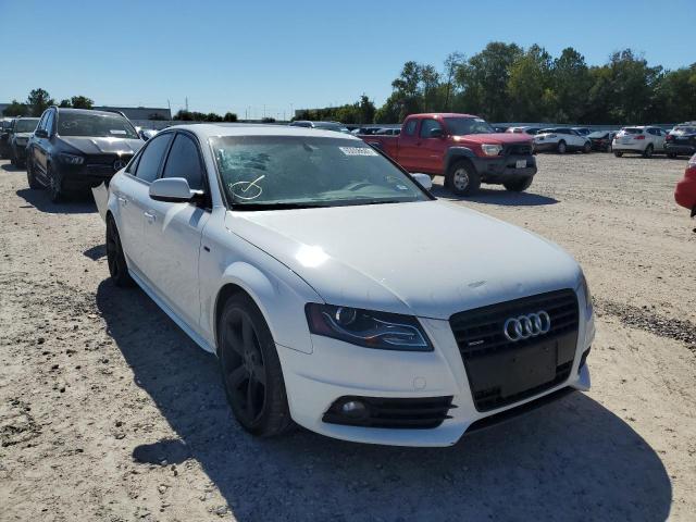 WAUKFAFL1CN011575 - 2012 AUDI A4 PRESTIG WHITE photo 1