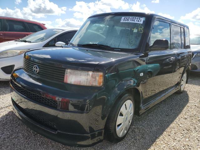 JTLKT324064107640 - 2006 TOYOTA SCION XB შავი ფოტო 2