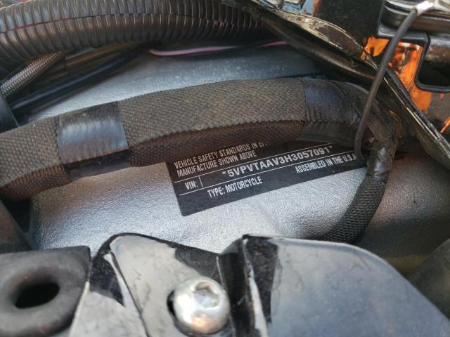 5VPVTAAV3H3057091 - 2017 VICTORY MOTORCYCLES VISION TOU BLACK photo 10