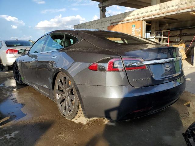 5YJSA1E22JF257041 - 2018 TESLA MODEL S Gris foto 3