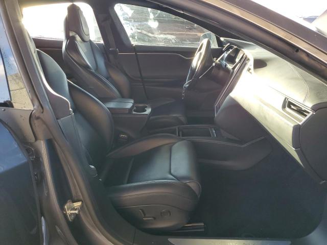 5YJSA1E22JF257041 - 2018 TESLA MODEL S Gris foto 5