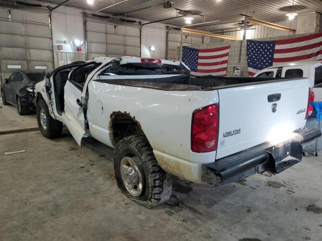 1D7KS28A77J601668 - 2007 DODGE RAM 2500 S WHITE photo 3