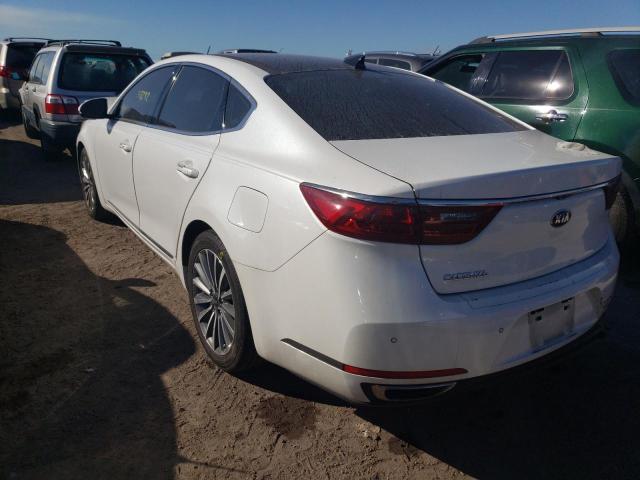 KNALC4J16H5073579 - 2017 KIA CADENZA PR WHITE photo 3