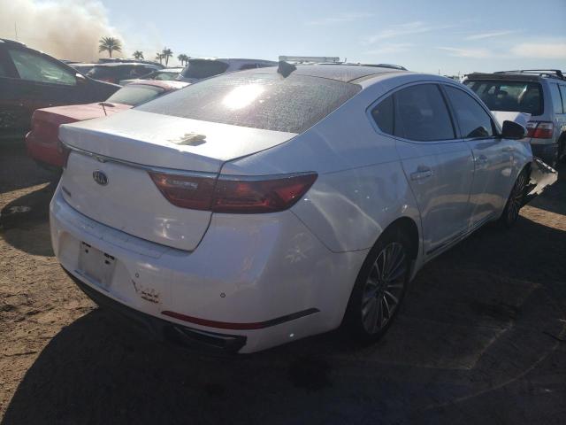 KNALC4J16H5073579 - 2017 KIA CADENZA PR WHITE photo 4