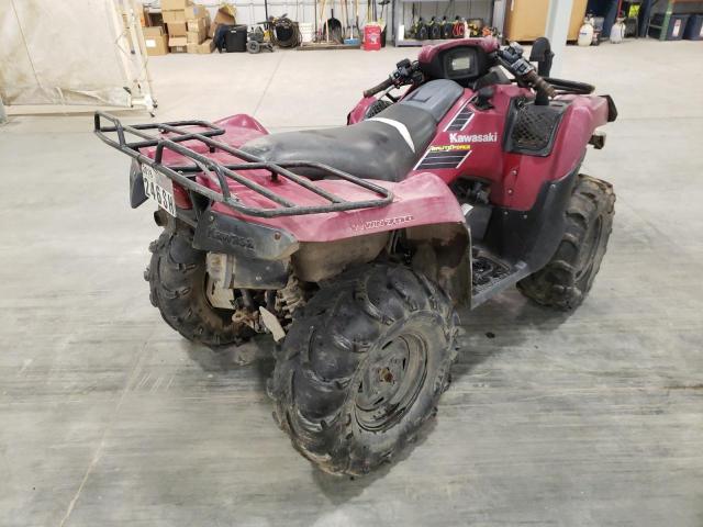 JKAFVDA185B510346 - 2005 KAWASAKI 4WHEELER RED photo 4