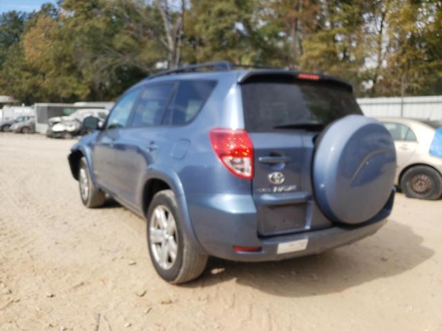 JTMZD32V575046989 - 2007 TOYOTA RAV4 SPORT BLUE photo 3