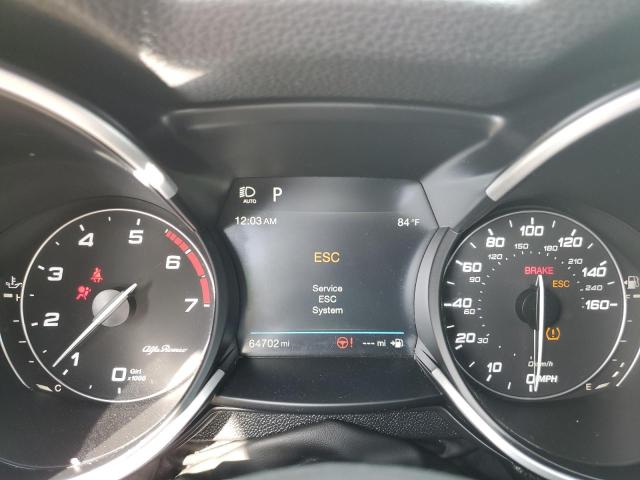 ZASFAKNN3J7B80159 - 2018 ALFA ROMEO STELVIO TI WHITE photo 8