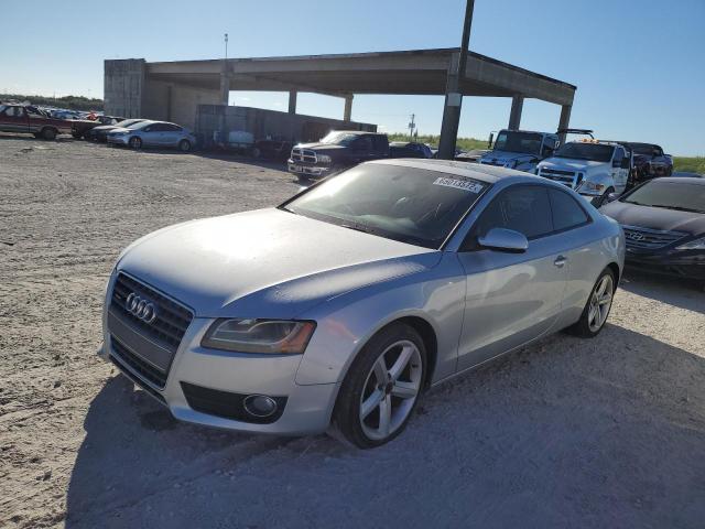 WAULFAFR9AA024152 - 2010 AUDI A5 PREMIUM SILVER photo 2