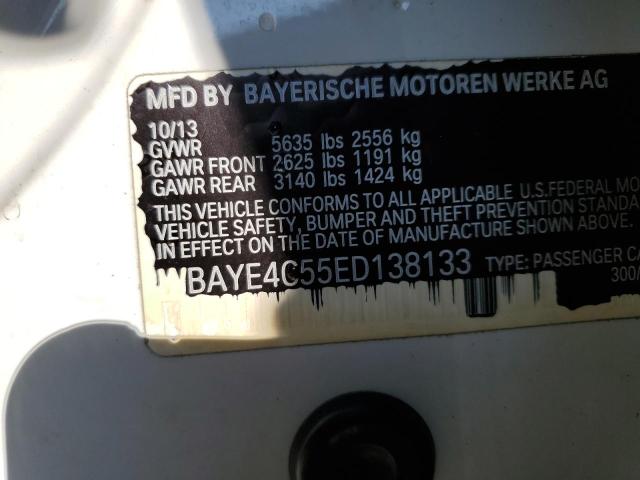 WBAYE4C55ED138133 - 2014 BMW 740 LI WHITE photo 10