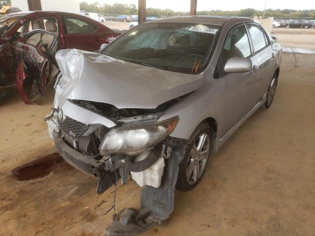 1NXBE40EX9Z016530 - 2009 TOYOTA COROLLA XR 银色 照片 2