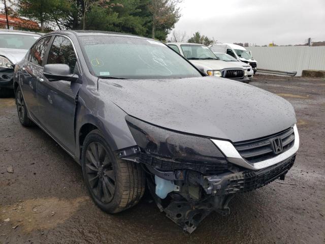 1HGCR2F82DA228448 - 2013 HONDA ACCORD EXL GRAY photo 1