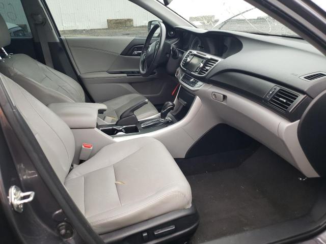 1HGCR2F82DA228448 - 2013 HONDA ACCORD EXL GRAY photo 5