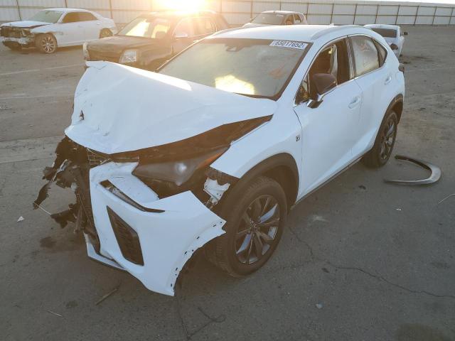 JTJYARBZ0J2108993 - 2018 LEXUS NX 300 BAS WHITE photo 2