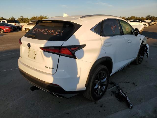 JTJYARBZ0J2108993 - 2018 LEXUS NX 300 BAS WHITE photo 4