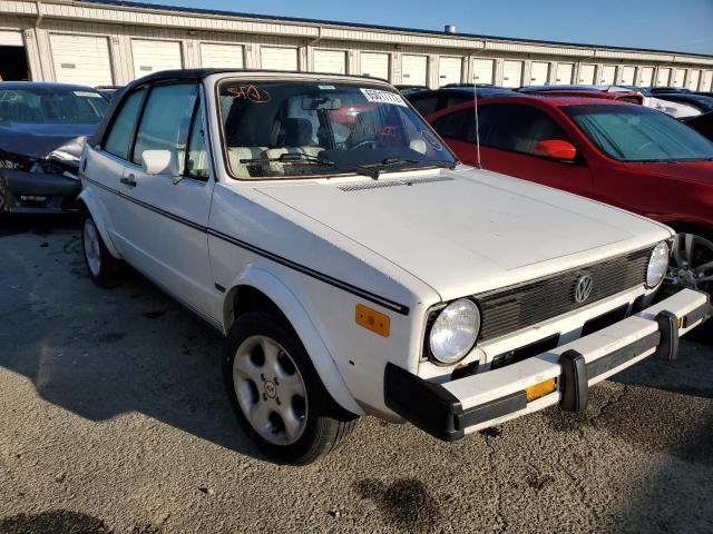 WVWCA015XFK020435 - 1985 VOLKSWAGEN GOLF CABRI WHITE photo 1