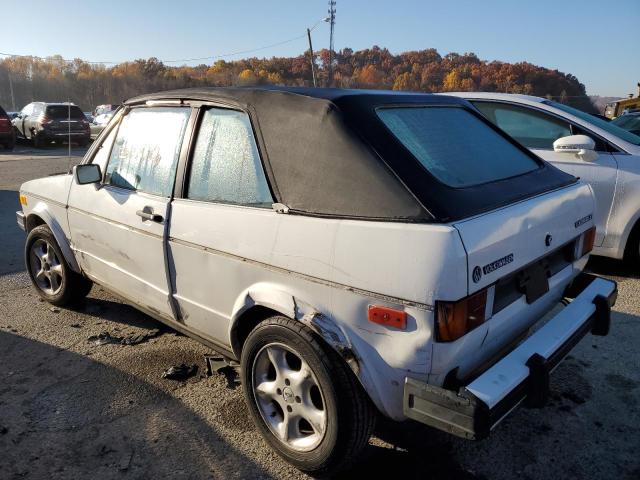 WVWCA015XFK020435 - 1985 VOLKSWAGEN GOLF CABRI WHITE photo 9