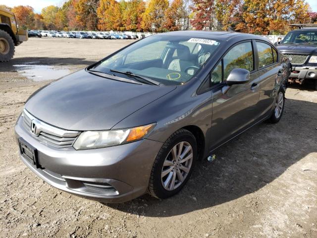 2HGFB2F93CH553023 - 2012 HONDA CIVIC EXL Boz foto 2