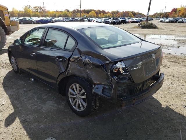 2HGFB2F93CH553023 - 2012 HONDA CIVIC EXL Boz foto 3