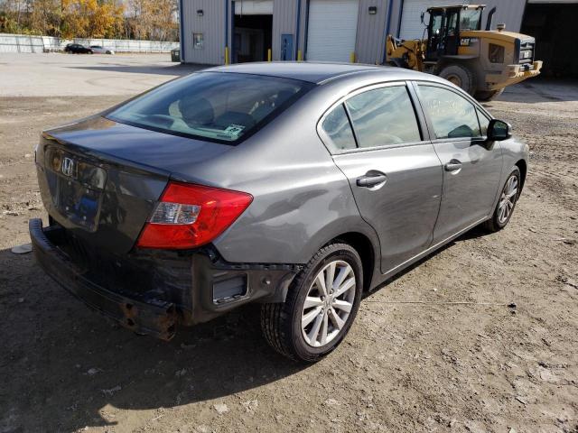 2HGFB2F93CH553023 - 2012 HONDA CIVIC EXL Boz foto 4